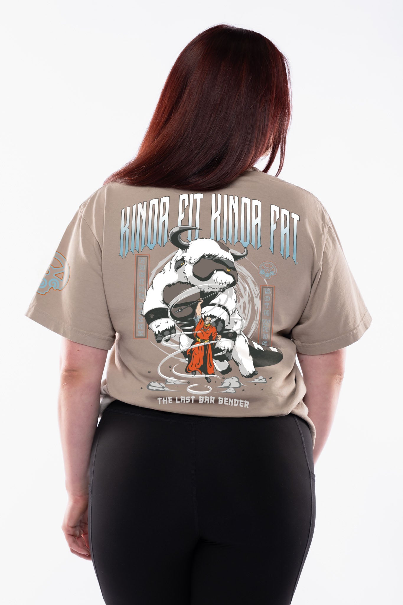 Kinda Fit Kinda Fat The Last Bar Bender Premium Oversized Tee