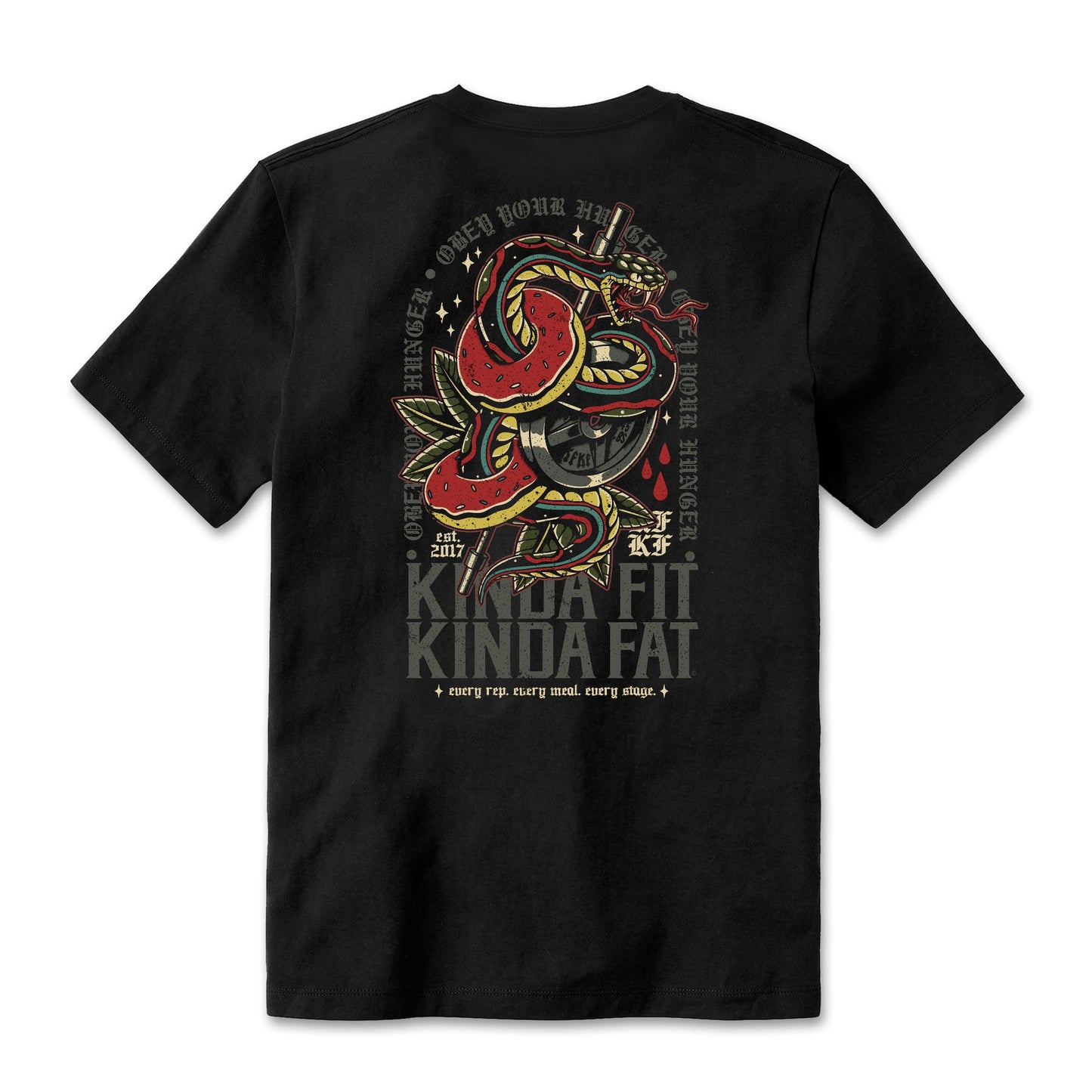 Kinda Fit Kinda Fat Viper Grip Tee