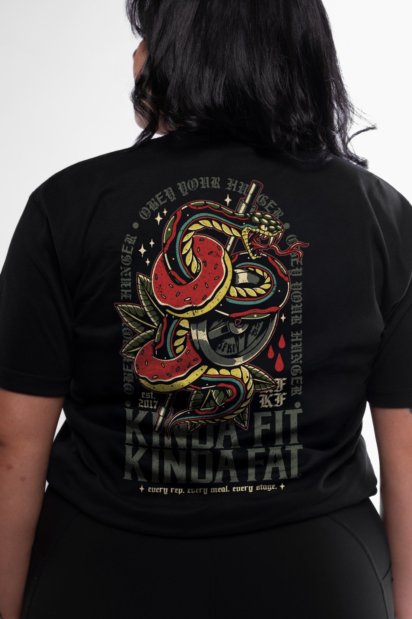 Kinda Fit Kinda Fat Viper Grip Tee