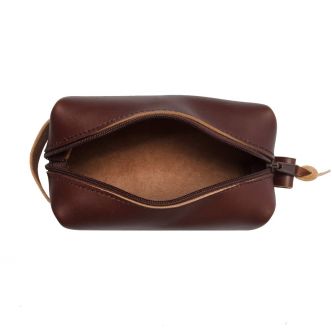 Duluth Pack Medium Leather Travel Kit Bag