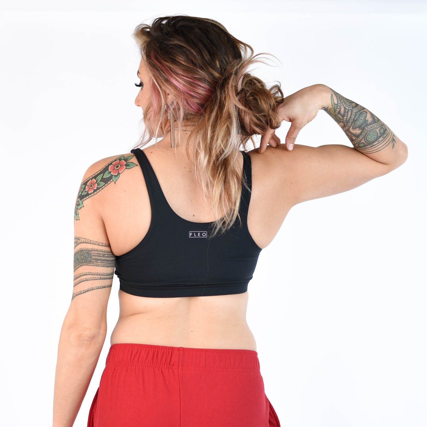 FLEO Celine Sports Bra - Black - 9 for 9
