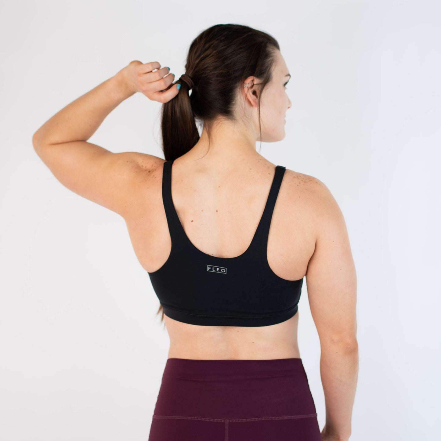 FLEO Celine Sports Bra - Black - 9 for 9