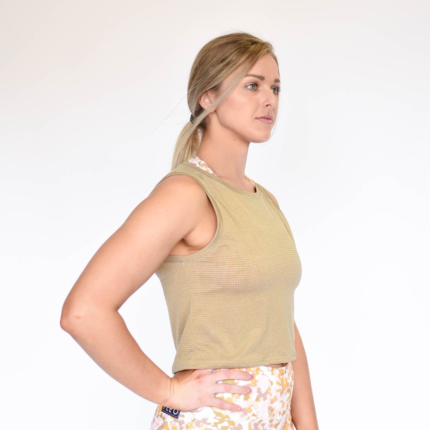 FLEO Dylan Muscle Crop - Mojave - 9 for 9