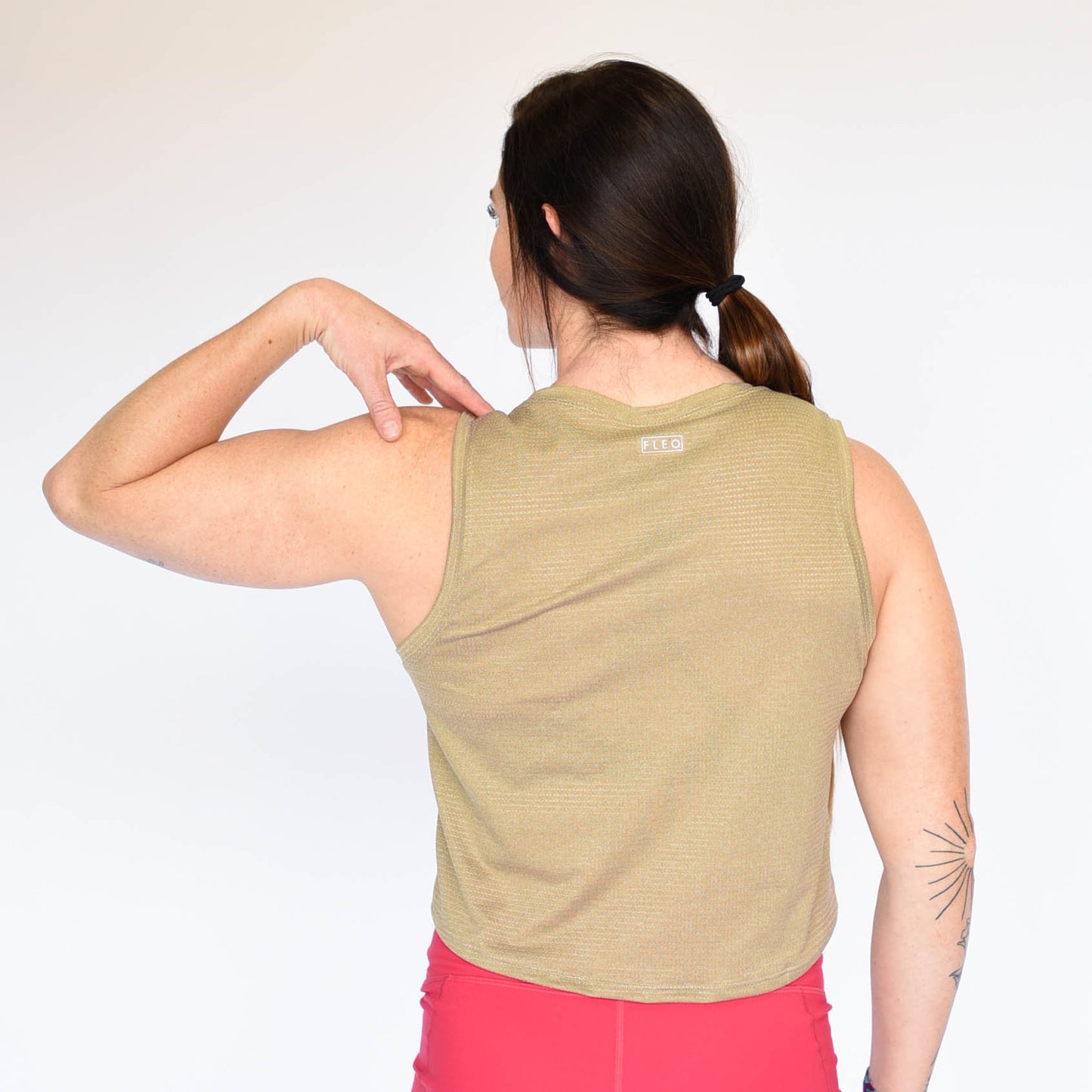 FLEO Dylan Muscle Crop - Mojave - 9 for 9