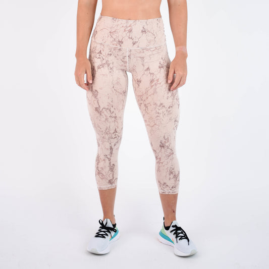 FLEO El Toro 21" Rose Marble Leggings