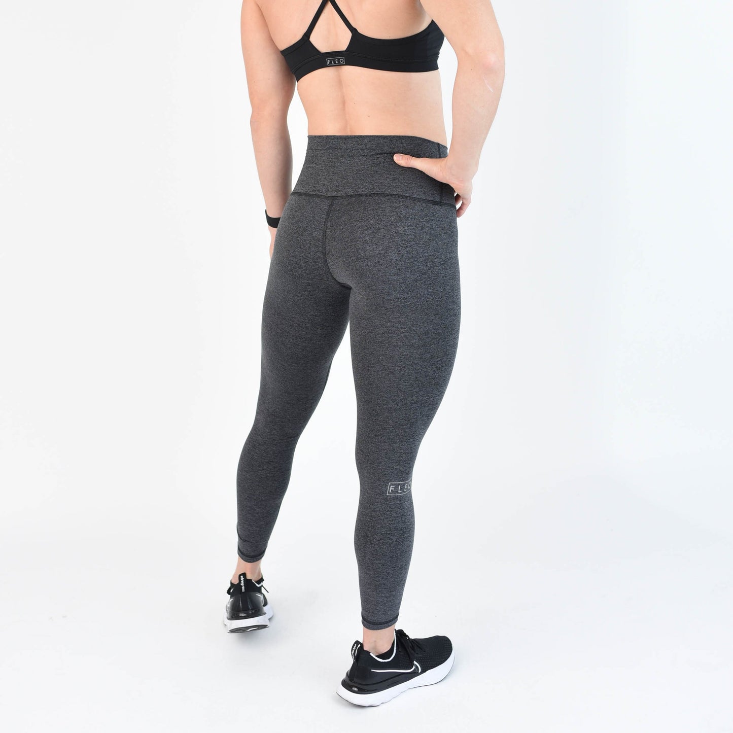 FLEO El Toro 25" Magnet Black Leggings (Bounce) - 9 for 9