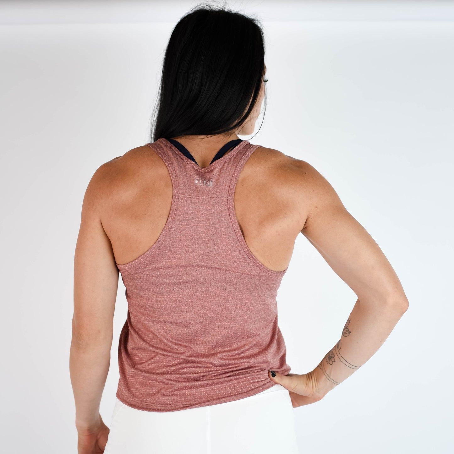 FLEO Elevate Racerback Tank - Bossa Nova
