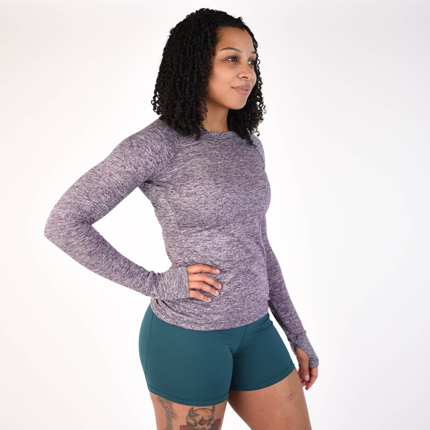 FLEO Foundation Long Sleeve - Eggplant - PRE-ORDER - 9 for 9