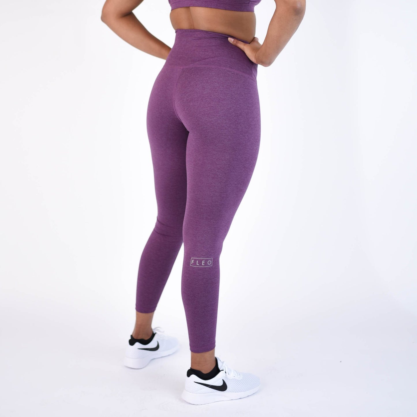 FLEO El Toro 25" Heather Wood Violet Leggings (Bounce) - PRE-ORDER - 9 for 9