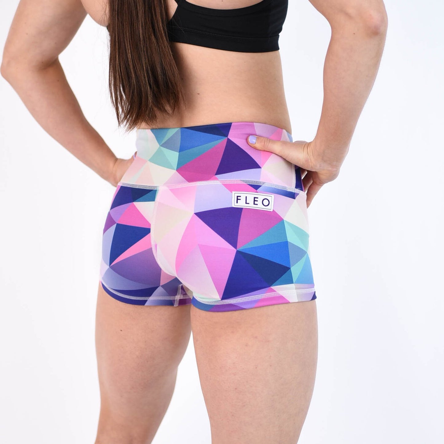 FLEO Jewel Geo Shorts (High-rise Original) - 9 for 9