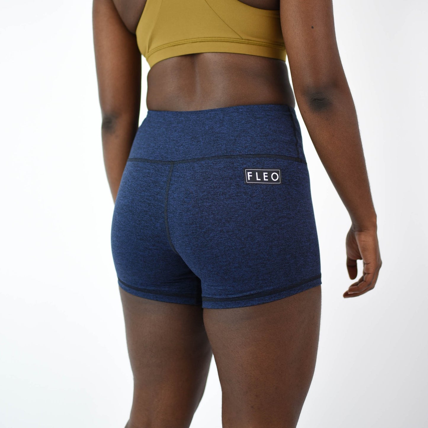 FLEO Mood Black Shorts (Power High-rise) - 9 for 9