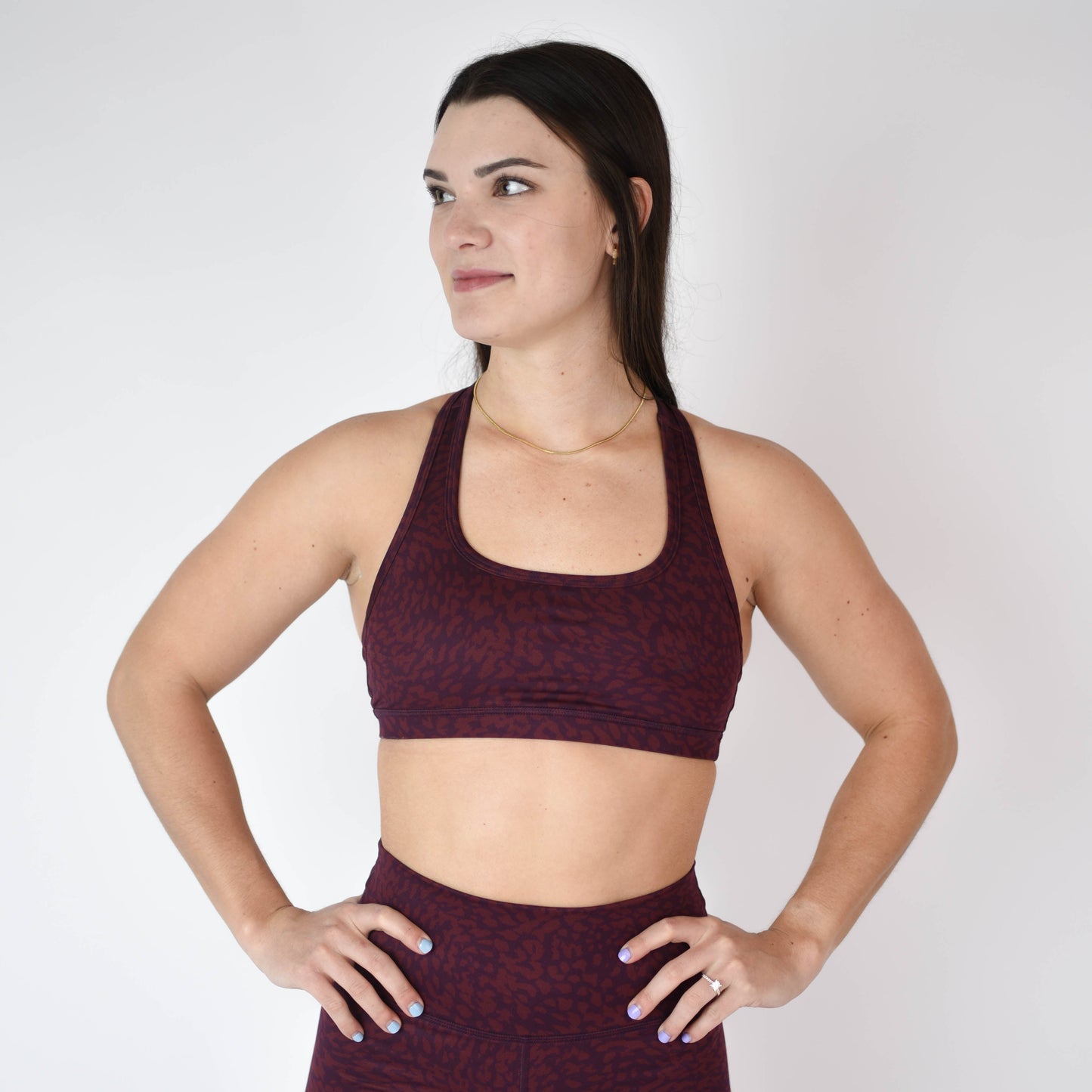 FLEO Nora Sports Bra - Mauve Mix