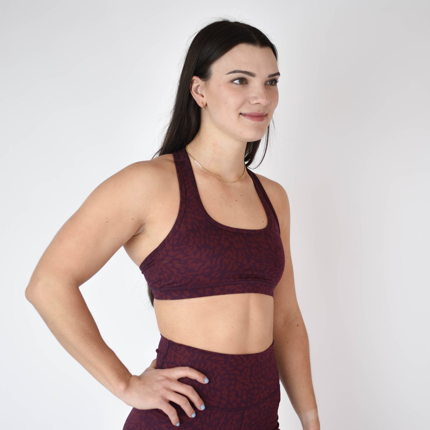 FLEO Nora Sports Bra - Mauve Mix