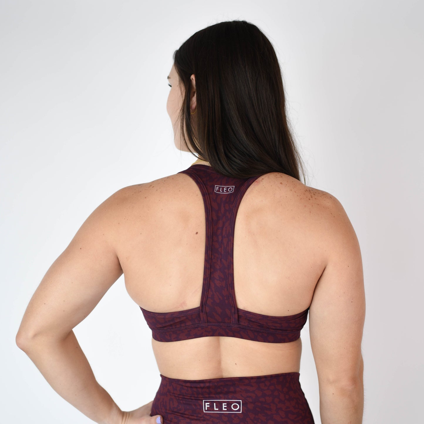FLEO Nora Sports Bra - Mauve Mix