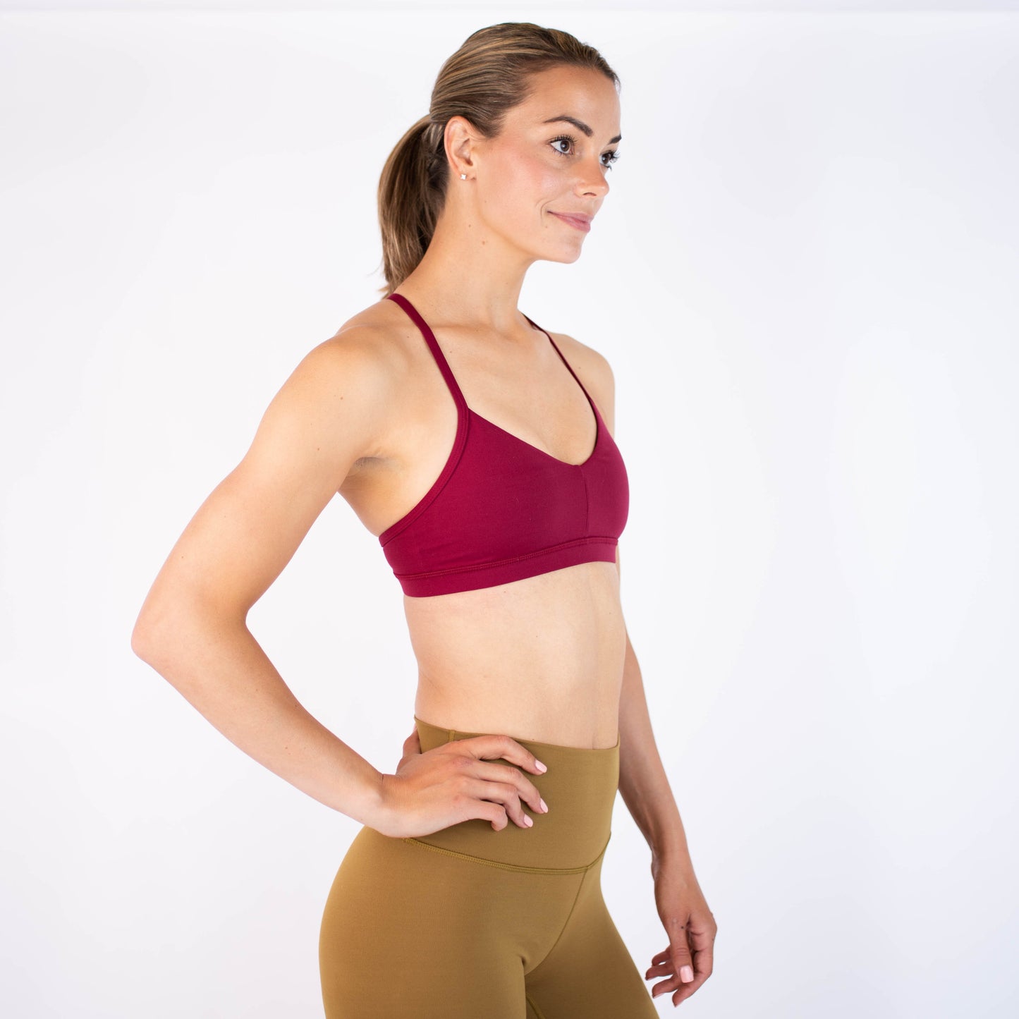 FLEO Reinette Sports Bra - Deep Red - 9 for 9
