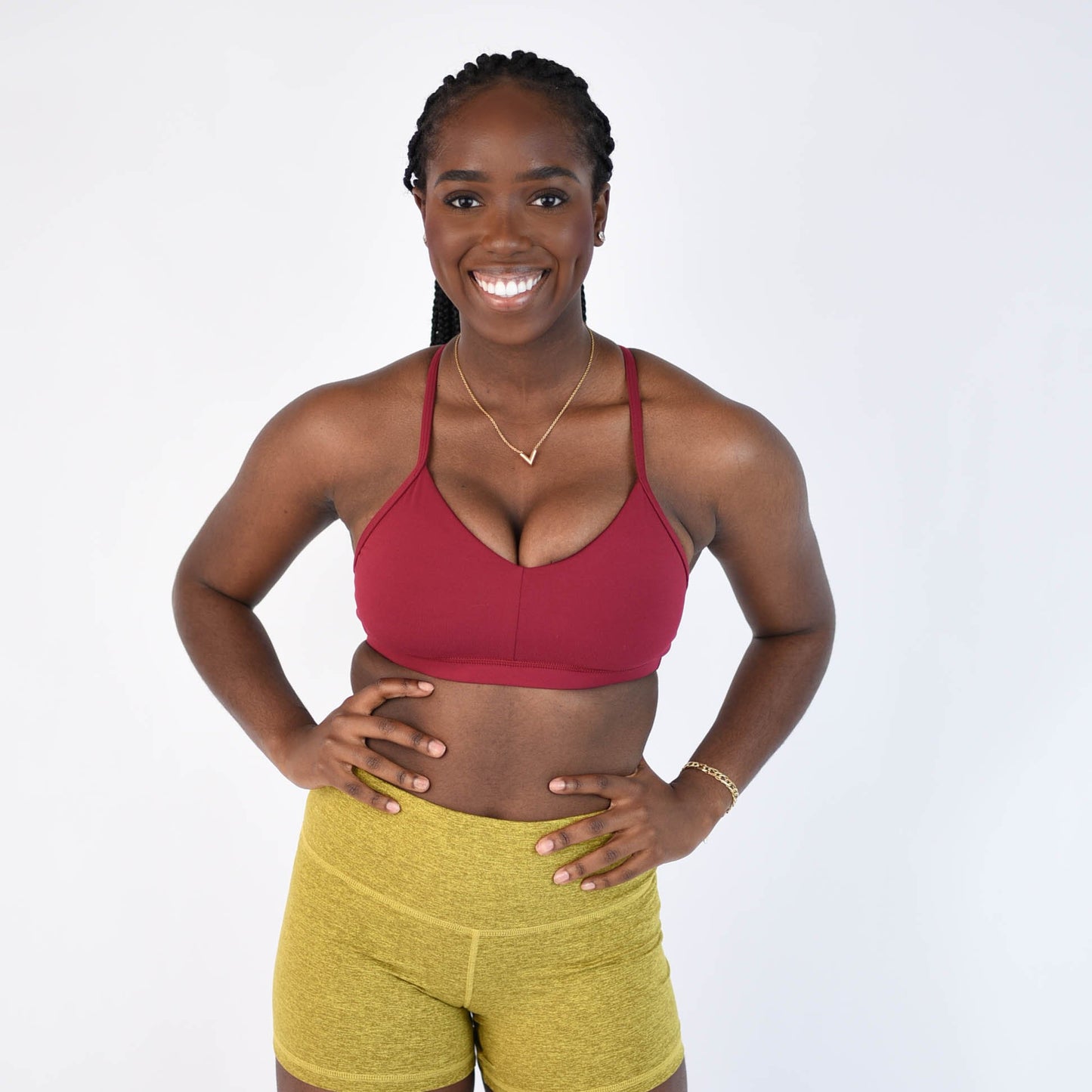 FLEO Reinette Sports Bra - Deep Red - 9 for 9