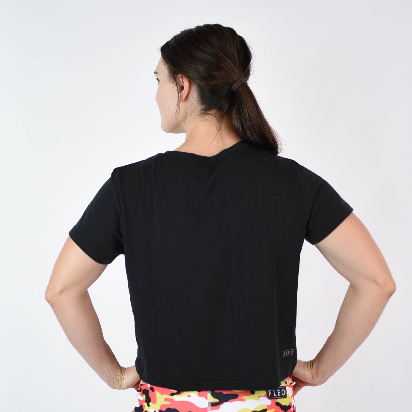 FLEO Skimmer Tee - Black - 9 for 9