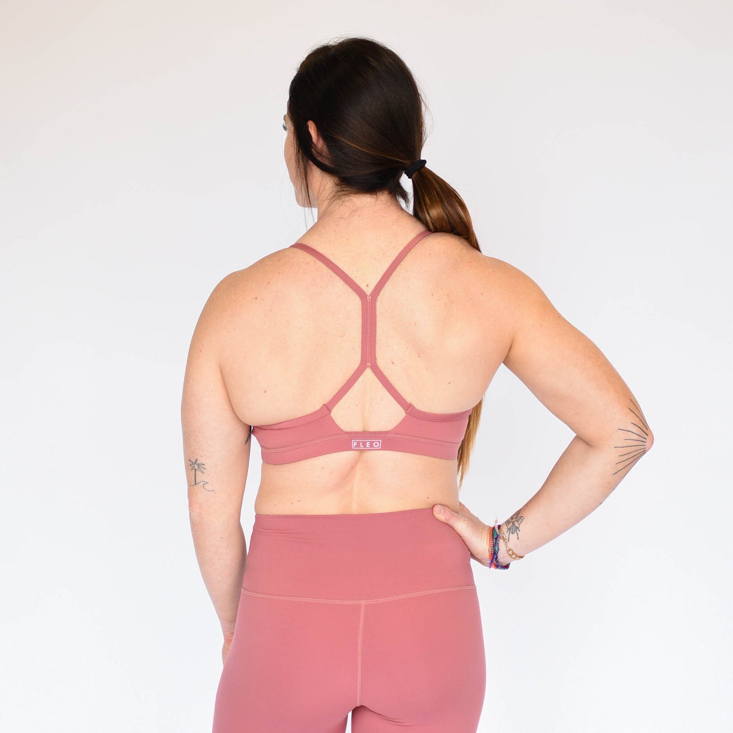FLEO Reinette Sports Bra - Withered Rose - 9 for 9