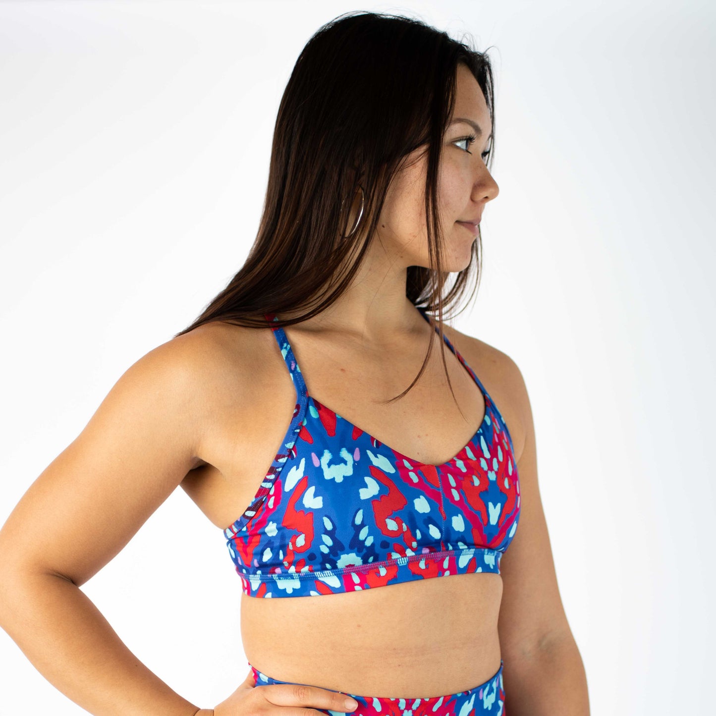 FLEO Reinette Sports Bra - Electric Crush