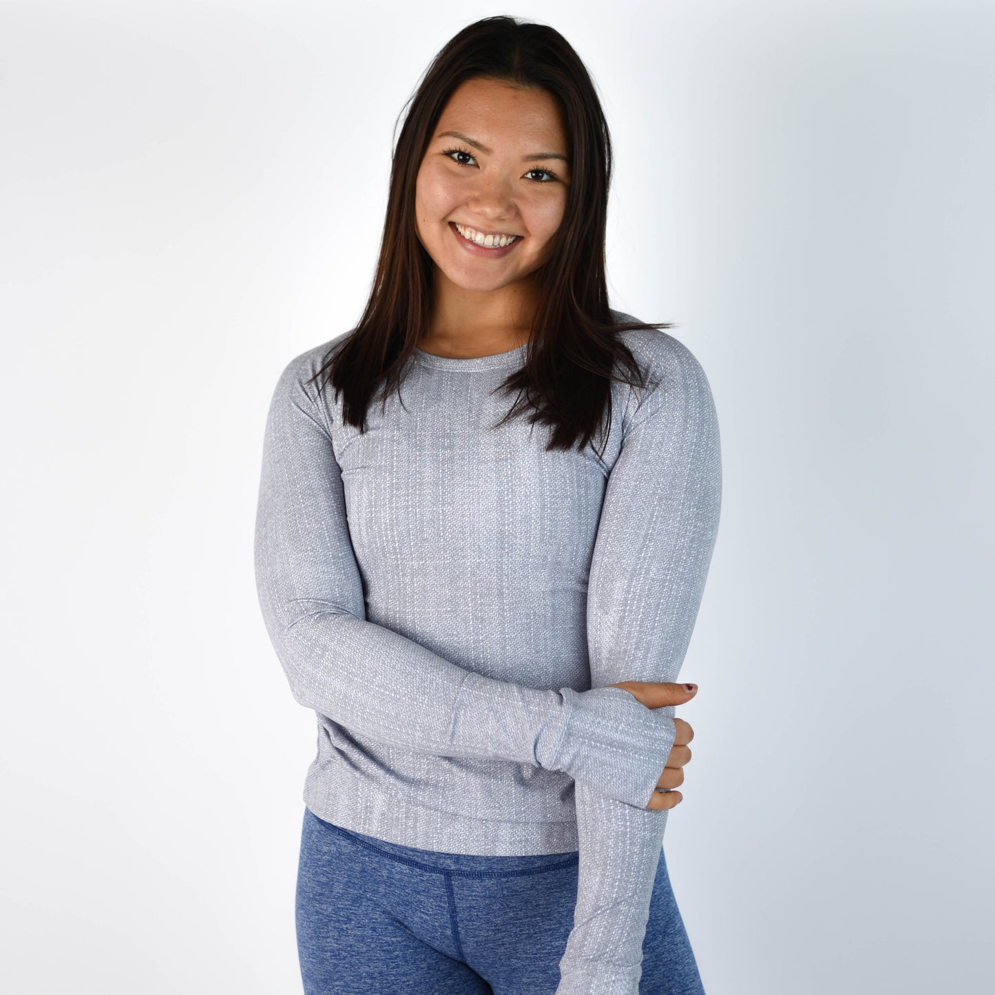 FLEO Foundation Long Sleeve - Grey Twill