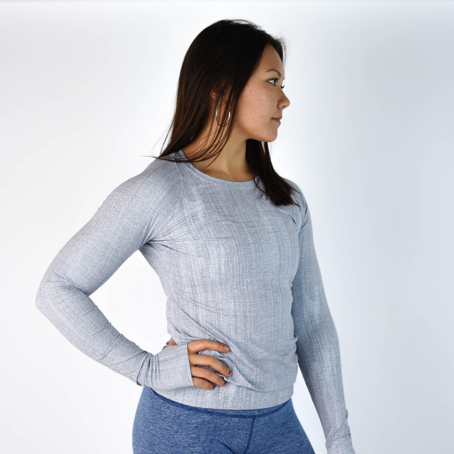 FLEO Foundation Long Sleeve - Grey Twill