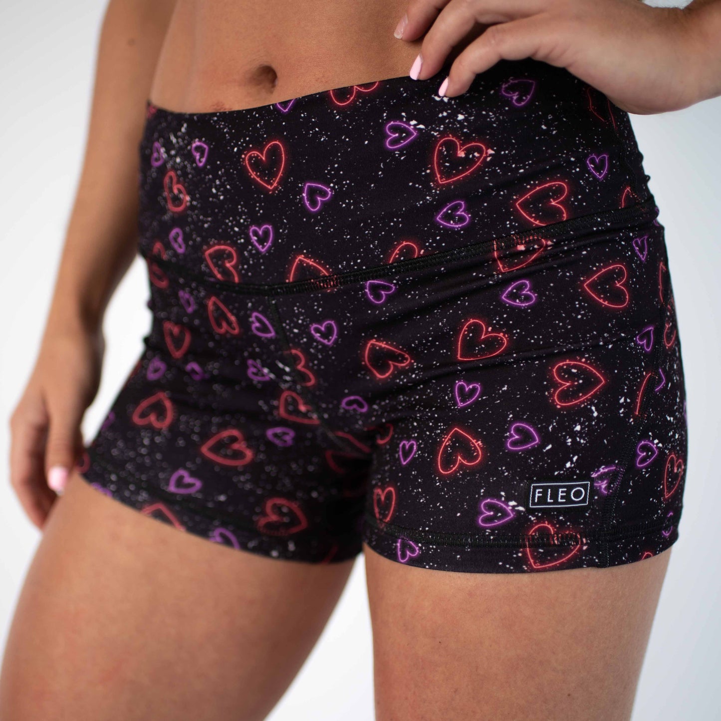 FLEO Hearts Shorts (Apex Contour)