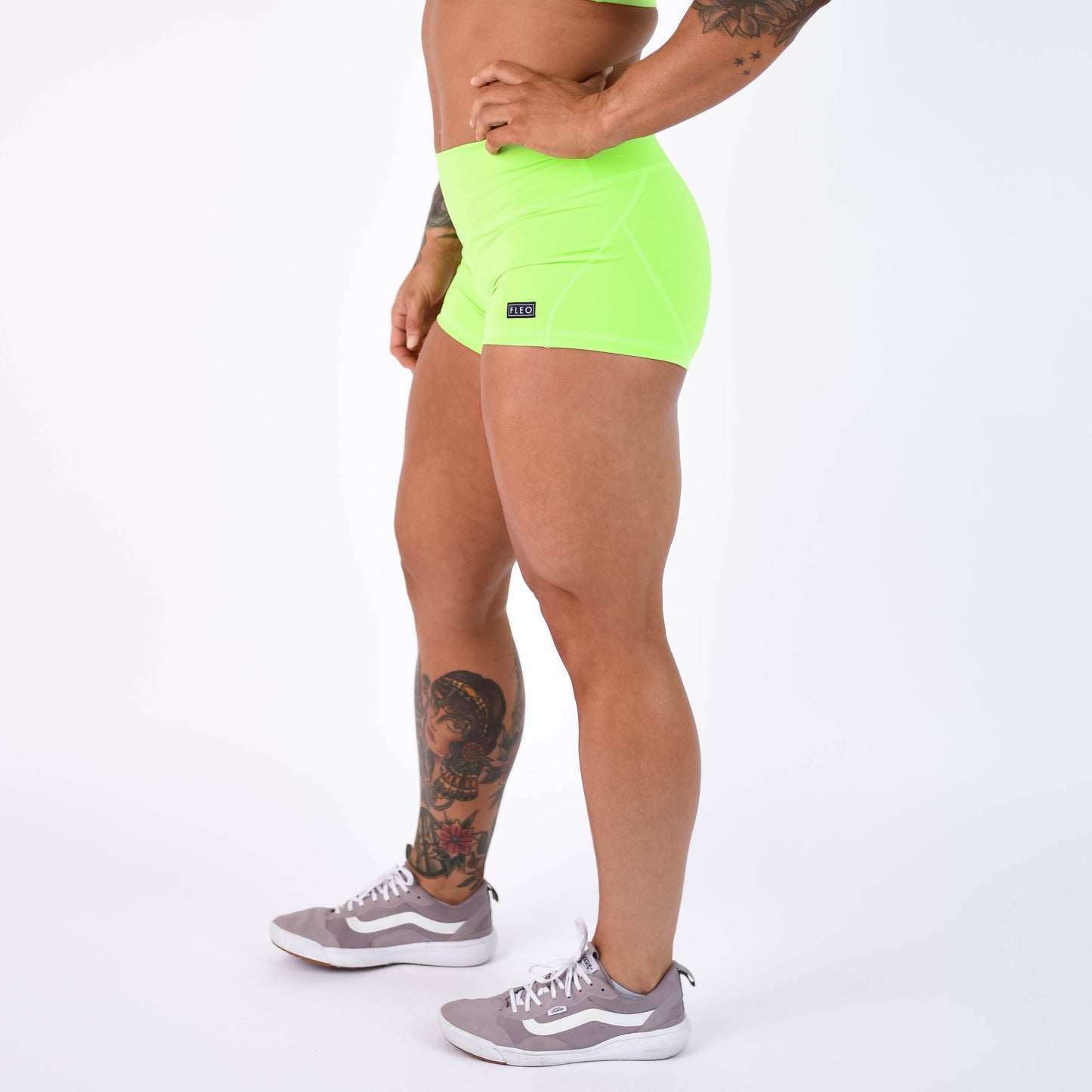 FLEO Lime Shorts (Apex Contour)