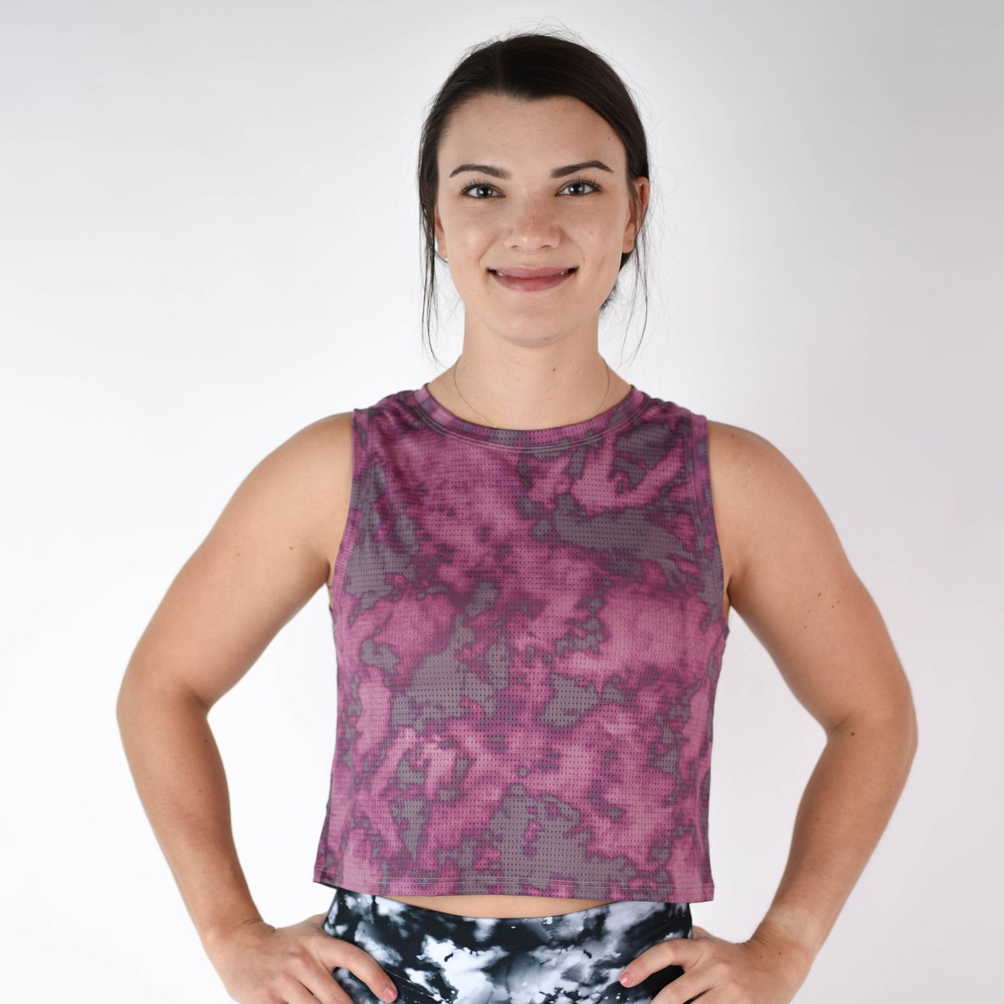 FLEO Dylan Muscle Crop - Mauve Sky - 9 for 9