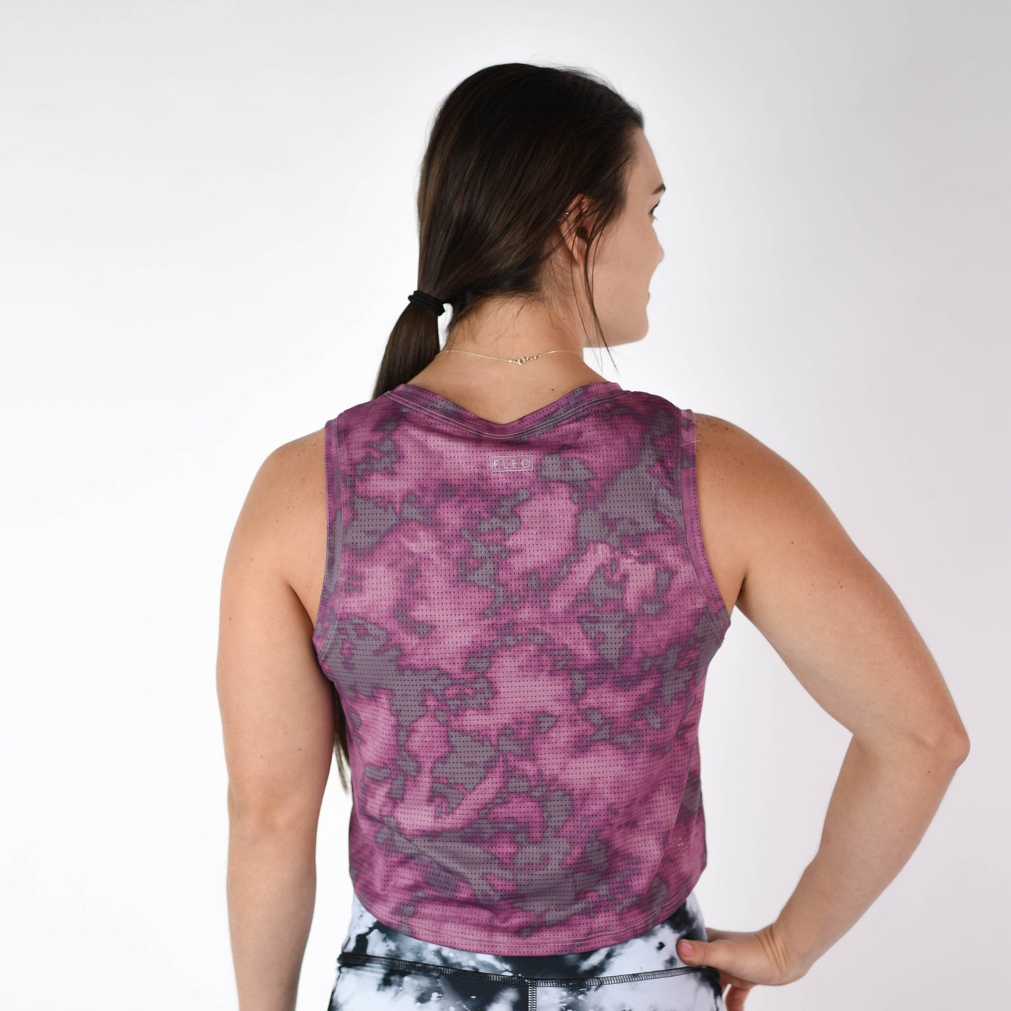 FLEO Dylan Muscle Crop - Mauve Sky - 9 for 9