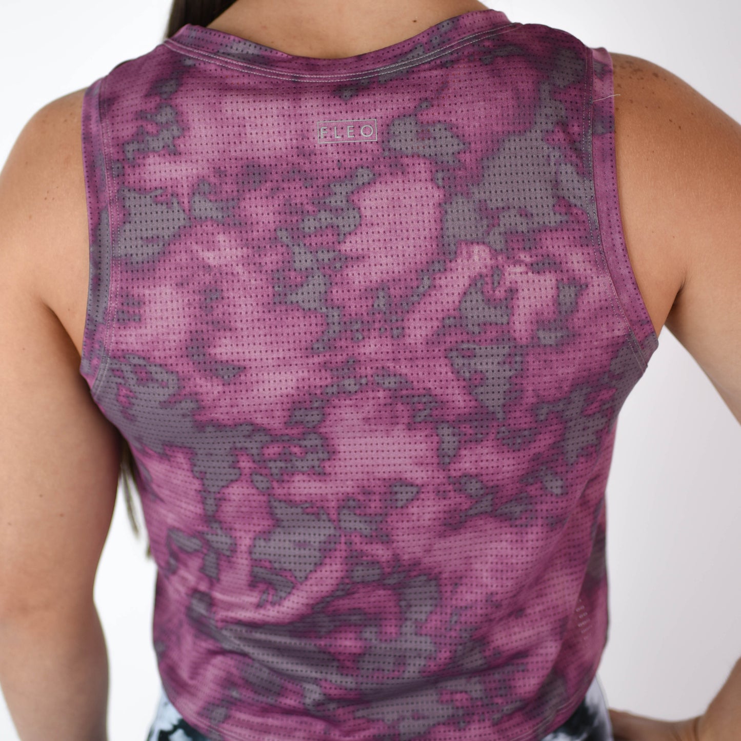 FLEO Dylan Muscle Crop - Mauve Sky - 9 for 9