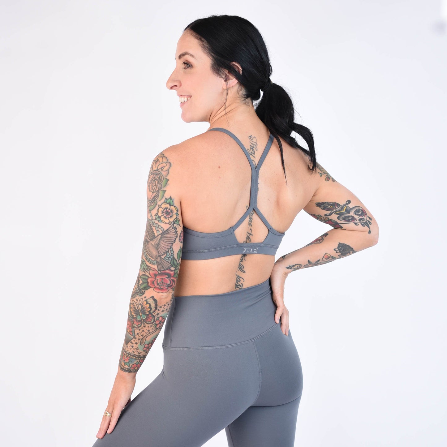 FLEO Reinette Sports Bra - Castlerock - 9 for 9