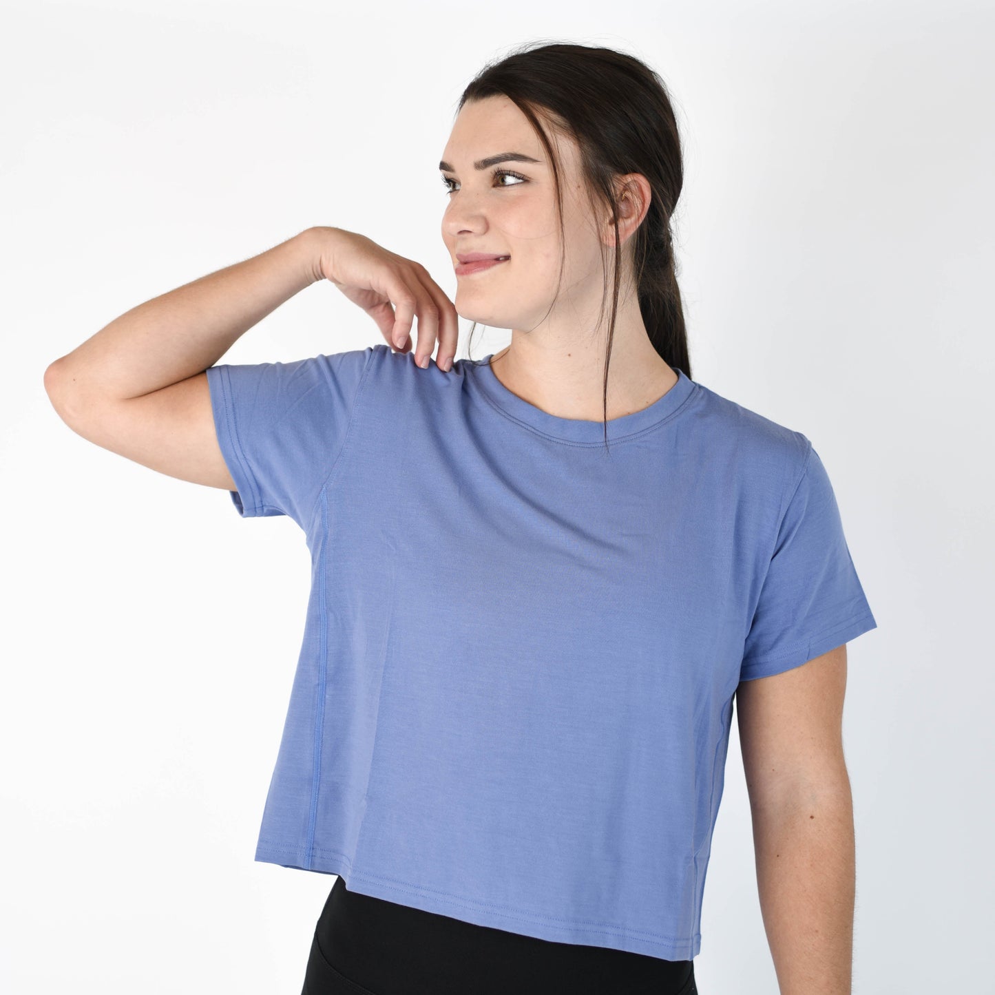 FLEO Skimmer Tee - Periwinkle