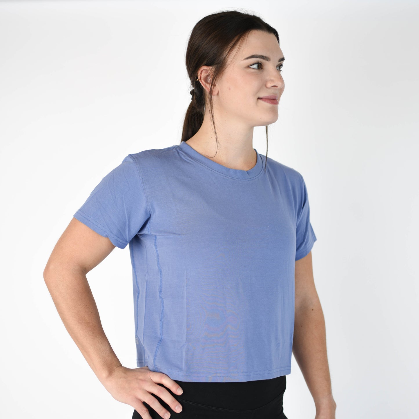 FLEO Skimmer Tee - Periwinkle