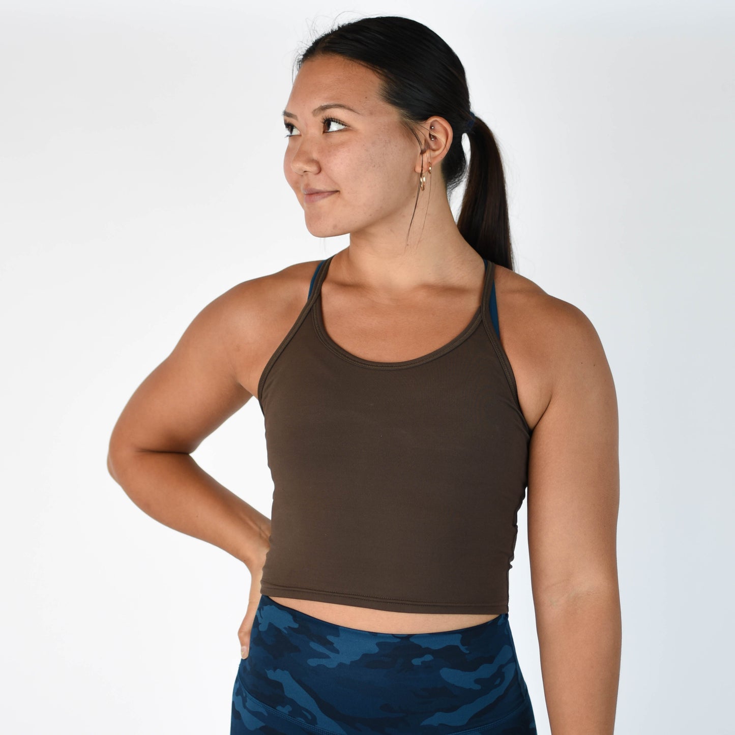 FLEO Switch Up Crop Tank - Wren