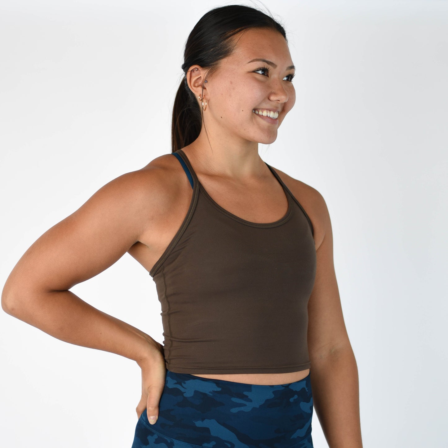 FLEO Switch Up Crop Tank - Wren
