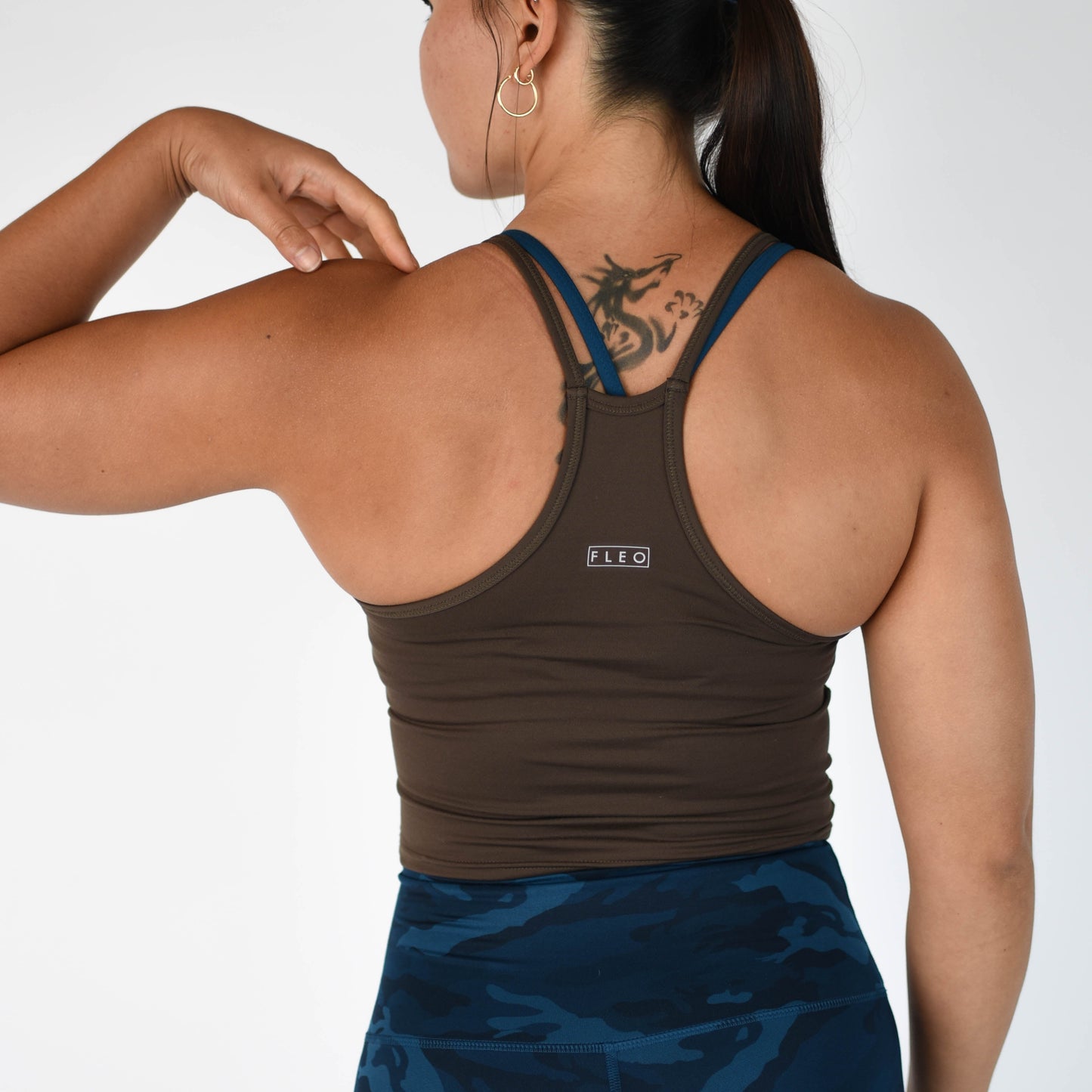 FLEO Switch Up Crop Tank - Wren