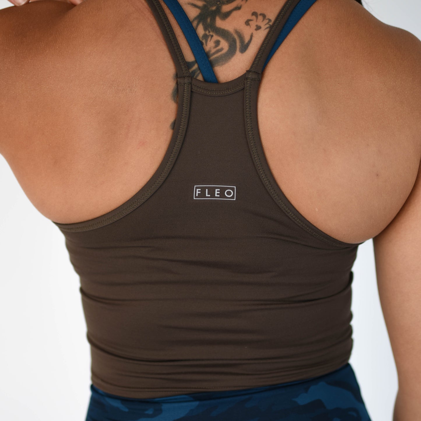 FLEO Switch Up Crop Tank - Wren