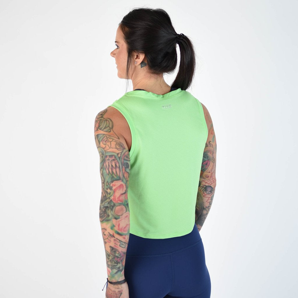 FLEO Dylan Muscle Crop - Sharp Green - 9 for 9