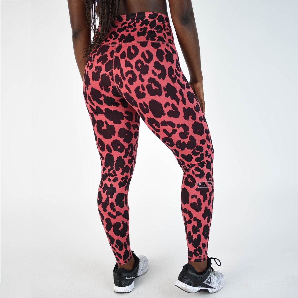 FLEO El Toro 25 Garnet Rose Leopard Leggings Bounce 9 for 9