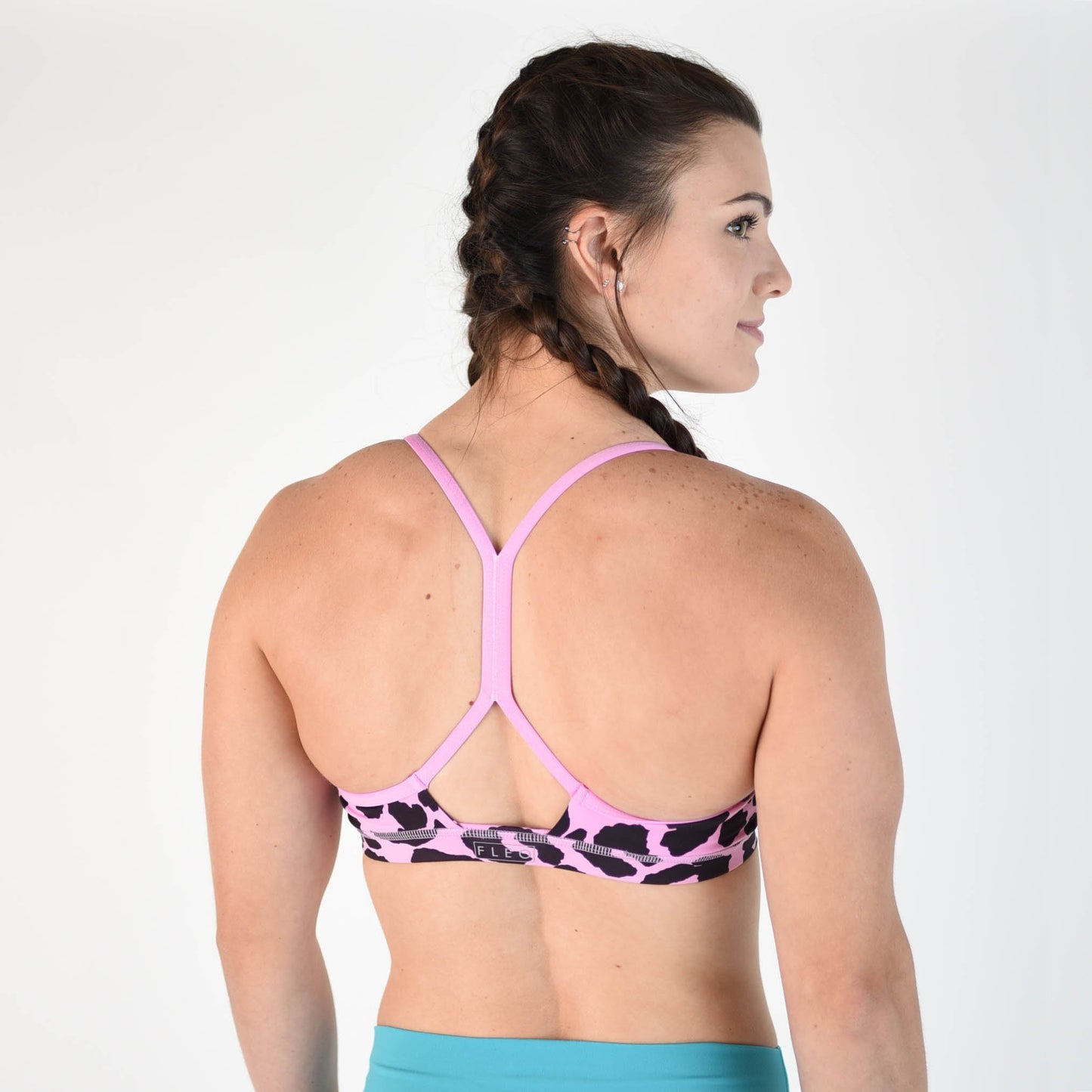 FLEO Reinette Sports Bra - Orchid Leopard x Des B - 9 for 9