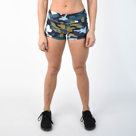 FLEO Alpine Olive Camo Shorts (Original) - PRE-ORDER - 9 for 9
