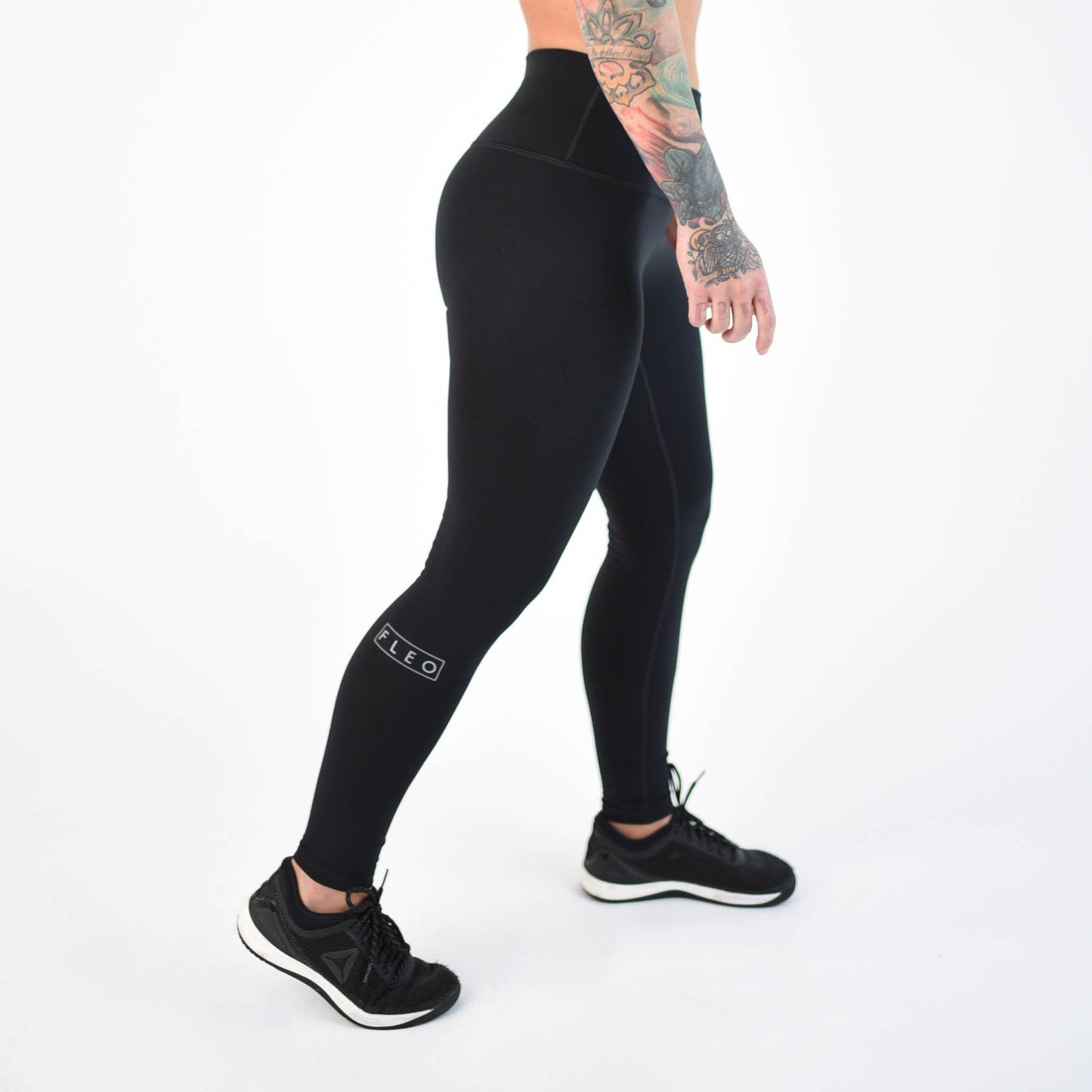 FLEO El Toro 25" Black Leggings (Silky Silk) - 9 for 9
