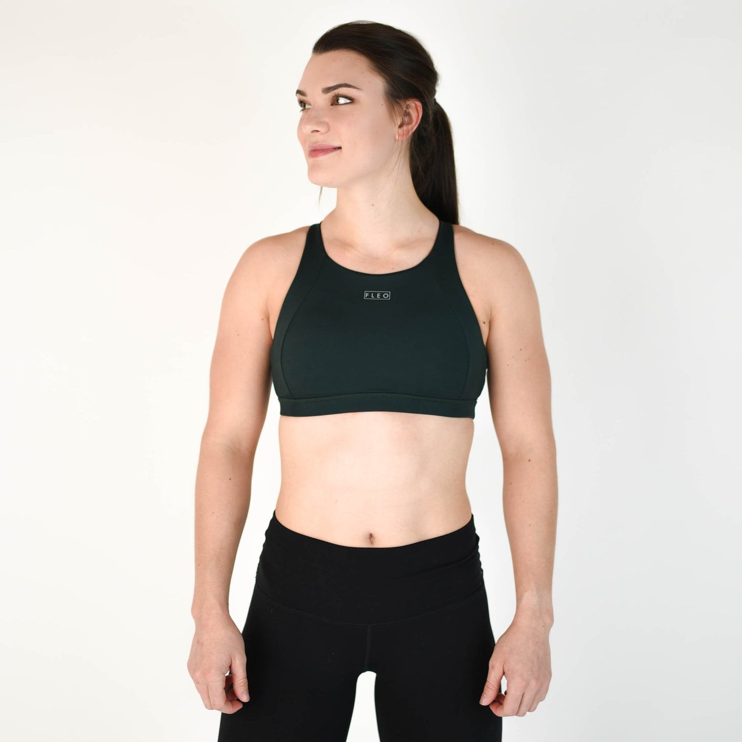 FLEO Jourdaine Sports Bra - Forest - 9 for 9