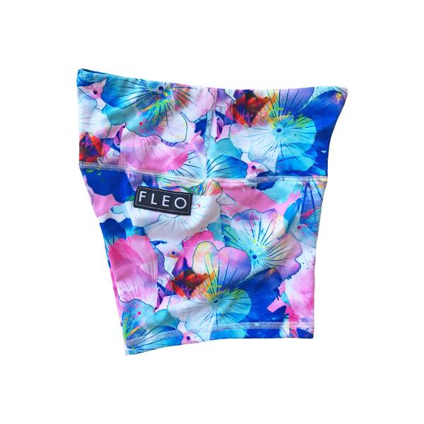 FLEO Mermaid Floral Shorts (Power High-rise) - 9 for 9