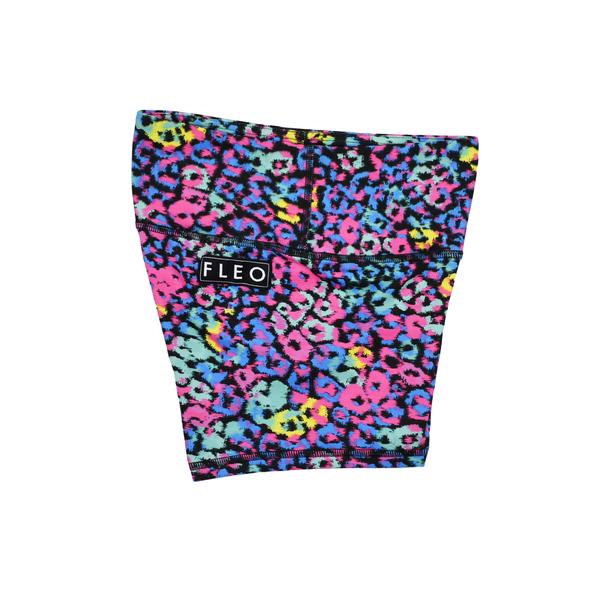 FLEO Miami Leopard Shorts (Power High-rise) - 9 for 9