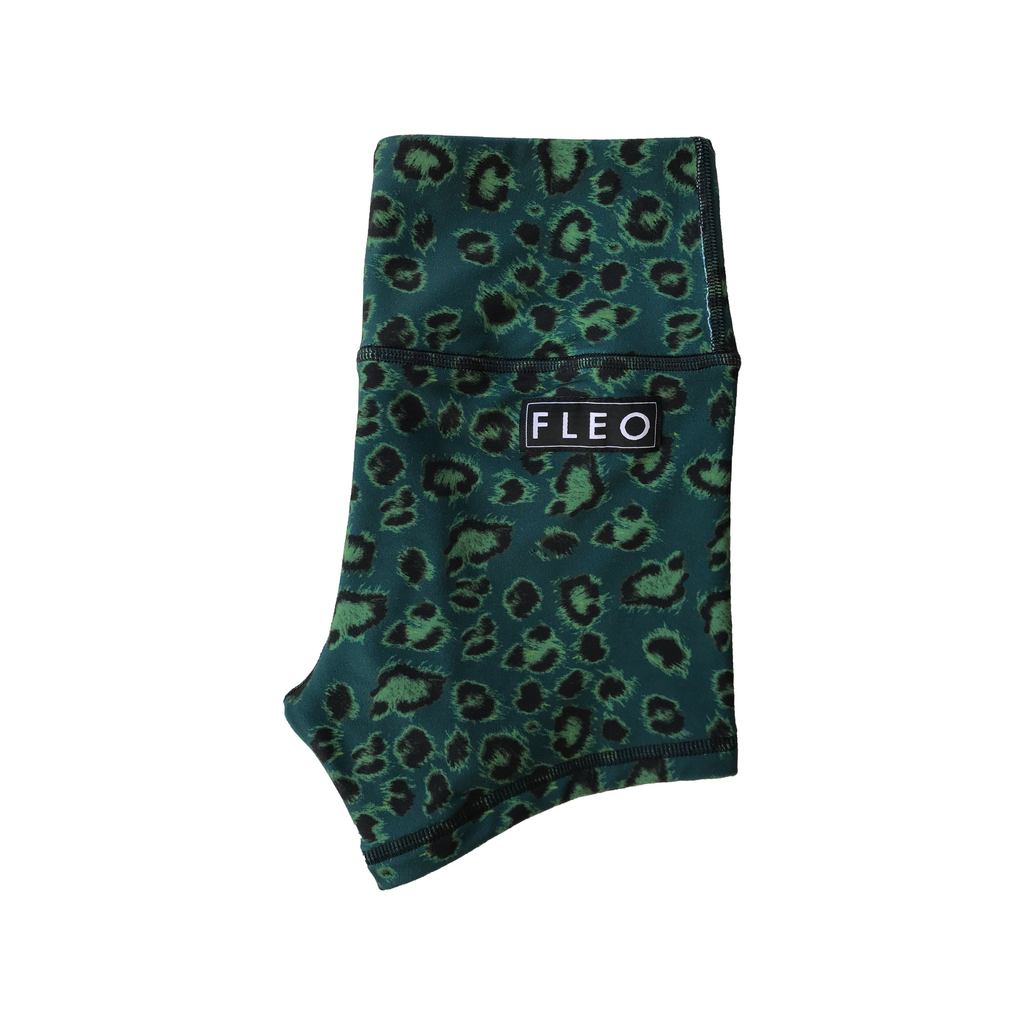 FLEO Night Leopard Shorts (Power High-rise) - 9 for 9