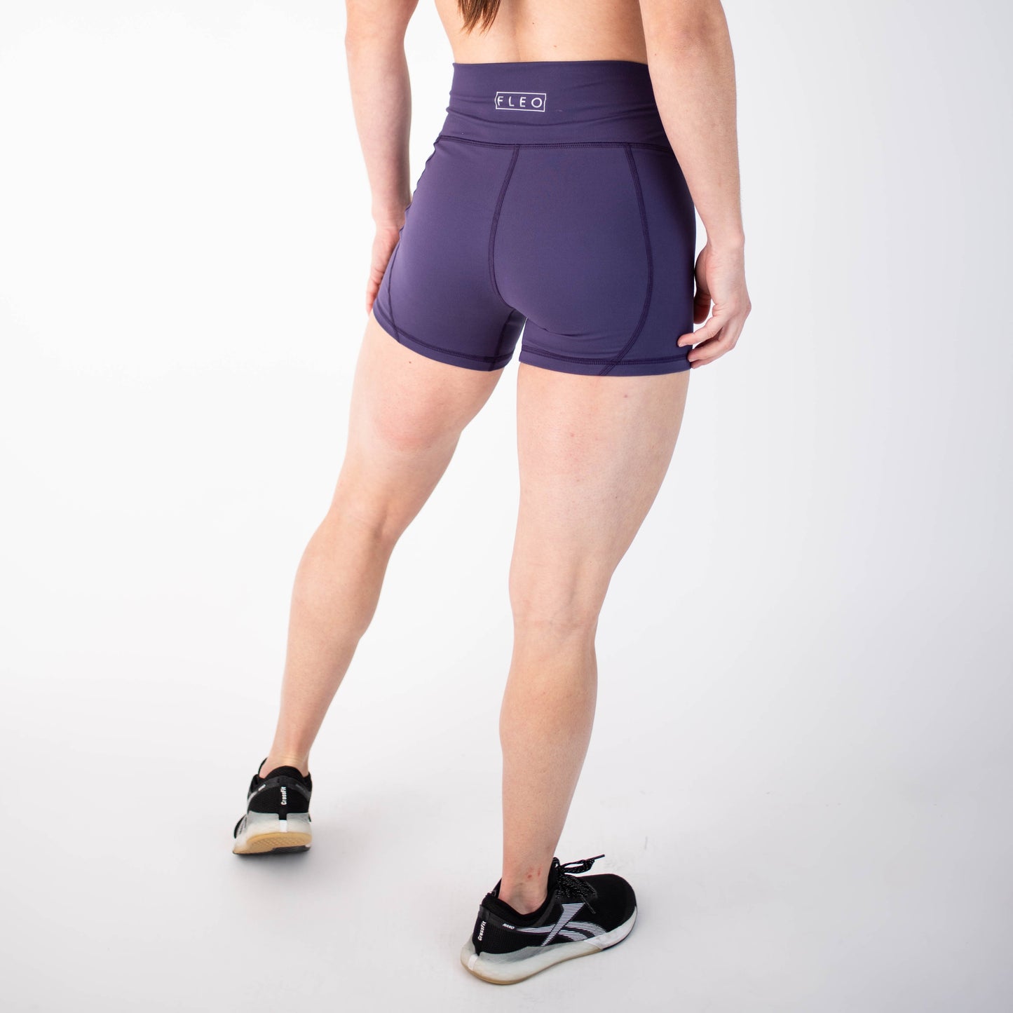 FLEO Purple Velvet Shorts (True High Contour) - 9 for 9