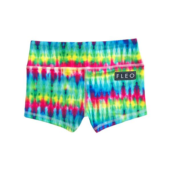 FLEO Rainbow Tie Dye Shorts (Original) - 9 for 9