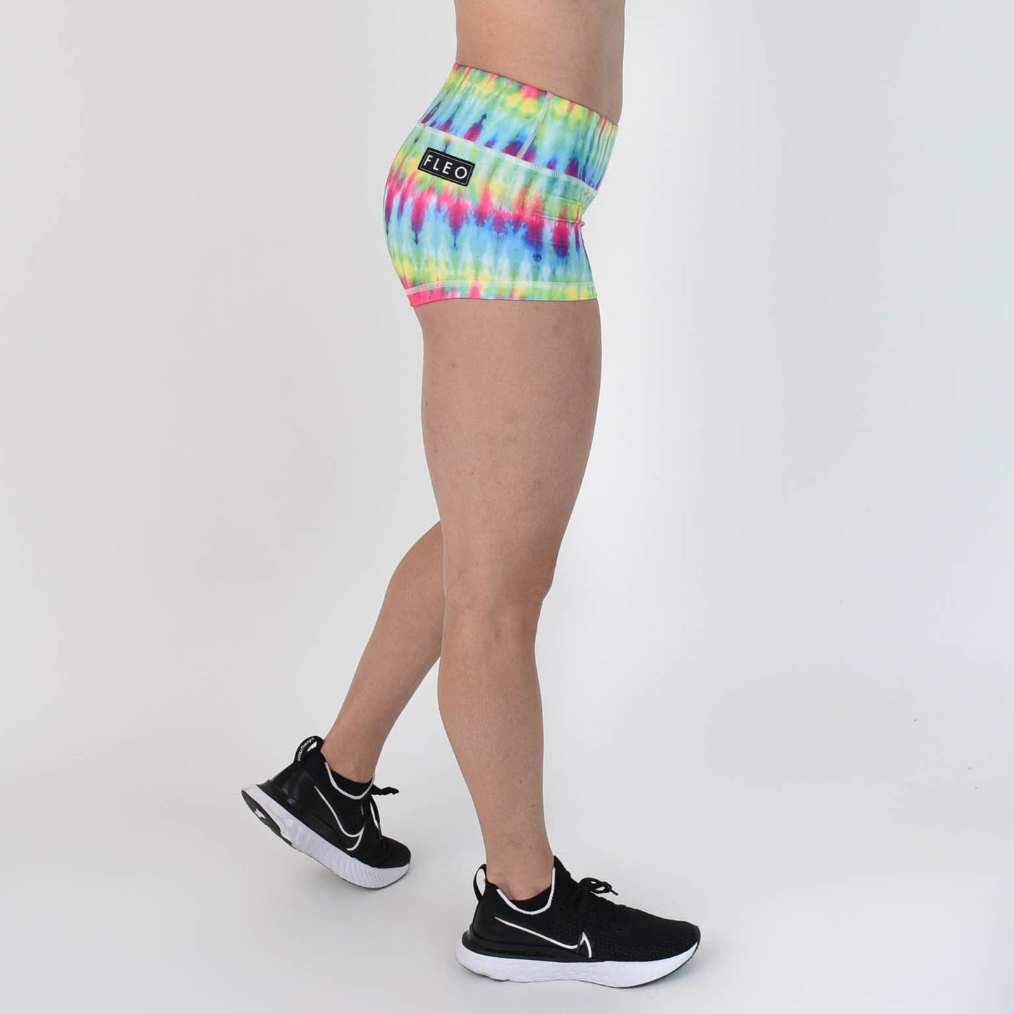 FLEO Rainbow Tie Dye Shorts (Original) - 9 for 9