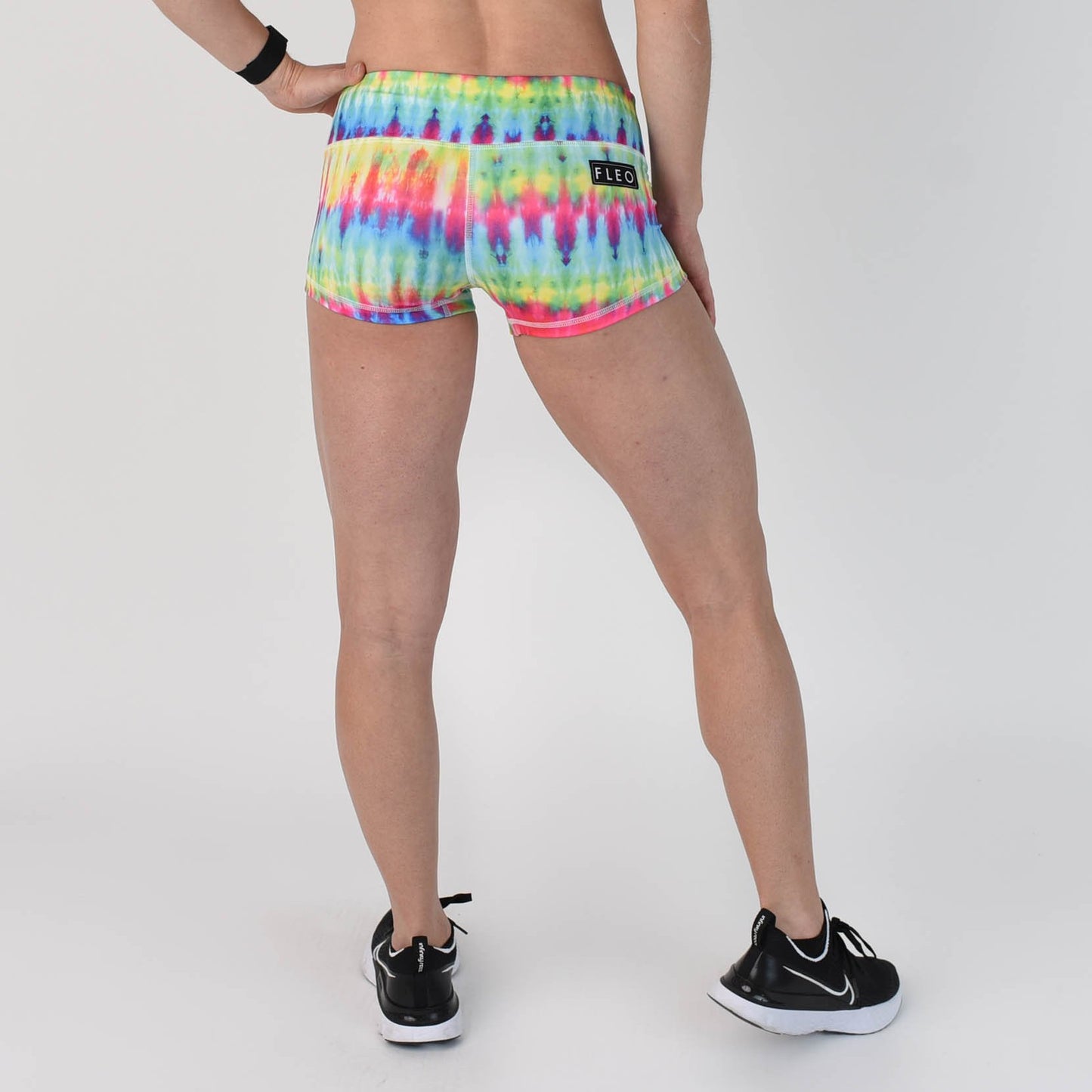 FLEO Rainbow Tie Dye Shorts (Original) - 9 for 9
